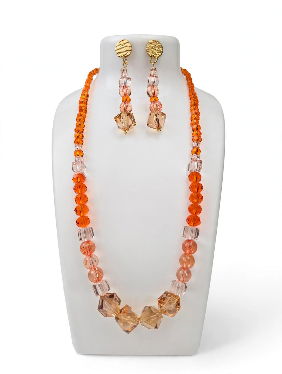 The Sunset Glow Beaded Set – Exclusive (Only 1 Made)