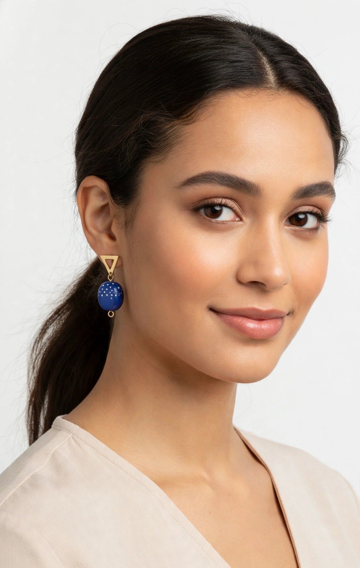 Handmade earrings - Handpainted