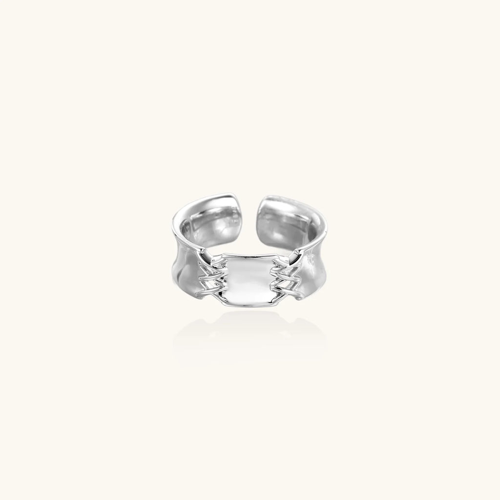 Chain Bridge Cuff Ring