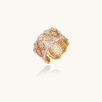 Honeycomb Crystal Power Ring