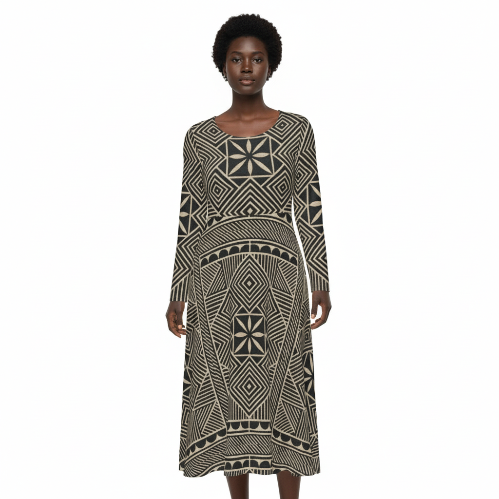 Signé Kasadji Midi Dress