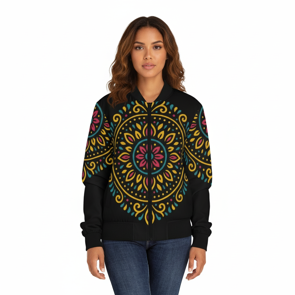 Signé Kasadji  Women's Bomber Jacket