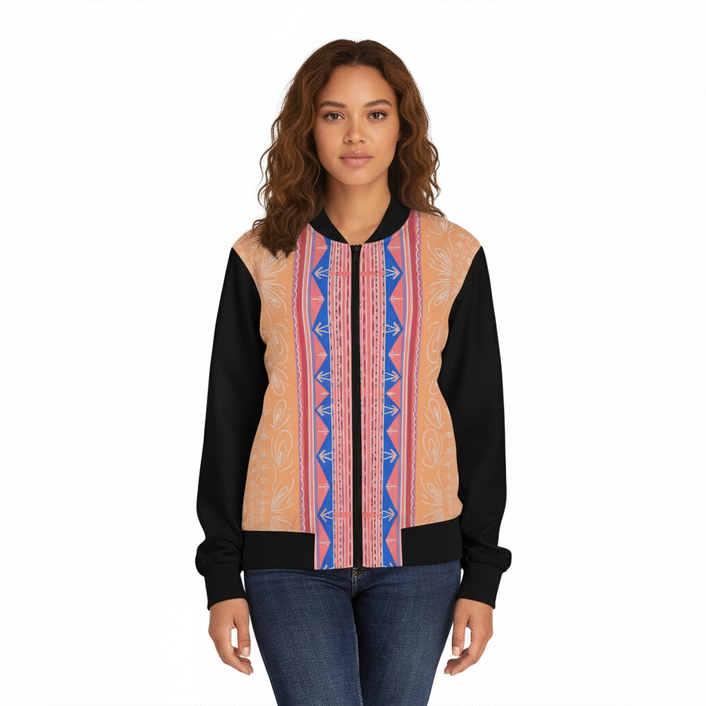 Signé Kasadji Women's Bomber Jacket