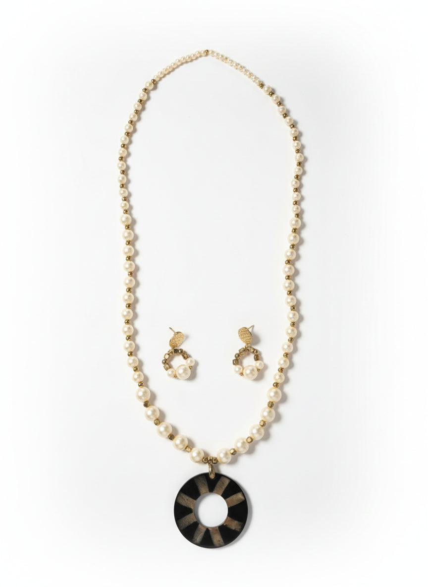 Elegant Handmade Pearl Jewelry Set - Exclusive (Only 1 Made)
