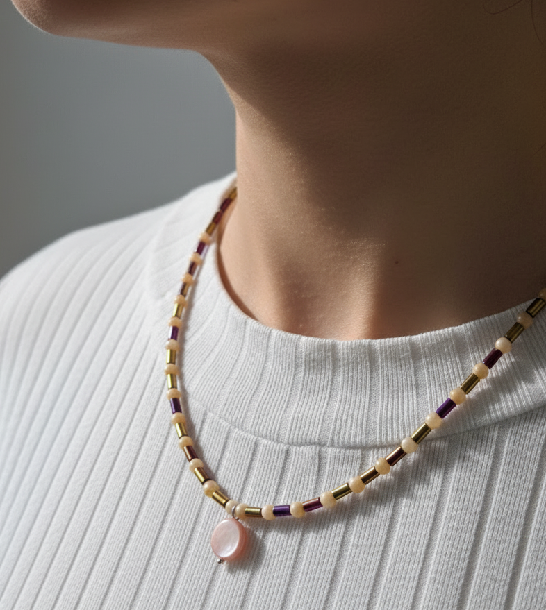 Handmade Minimalistic Design Jewelry Set - Exclusive (Only 1 Made)