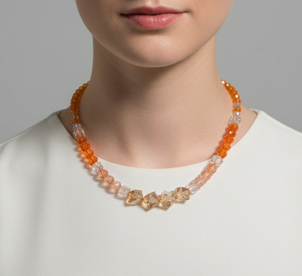 The Sunset Glow Beaded Set – Exclusive (Only 1 Made)